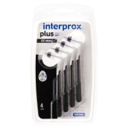 Interprox® Plus XX-Maxi interdentale borstels Ø 6,0-11,0mm (zwart) - 4 pcs