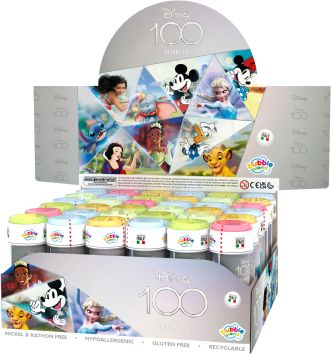 Bellenblazer Disney 100 Year Anniversary x 60ml in display topkwaliteit