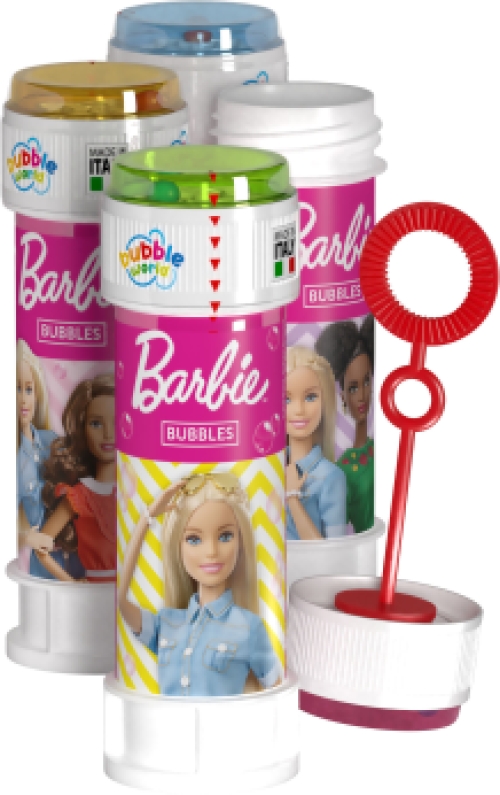 Souffleur de bulles de savon Barbie Mattel 36 x 60ml en carton display qualité superieure