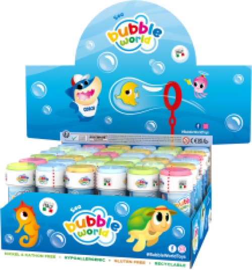 Bellenblazer Zeediertjes 36 x 60ml in display topkwaliteit