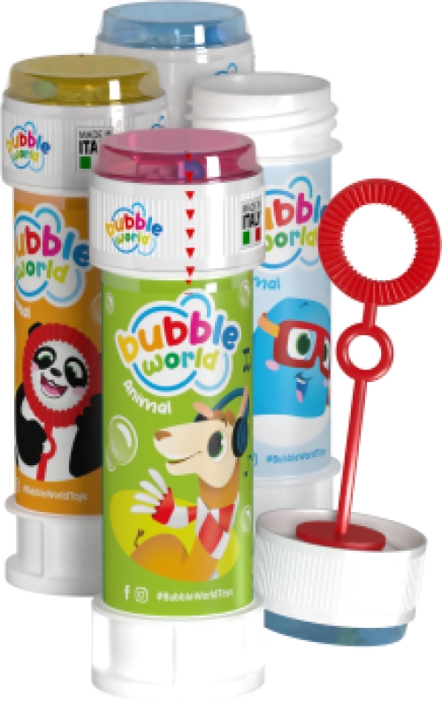 Bellenblazer schattige dieren 36 x 60ml in display topkwaliteit