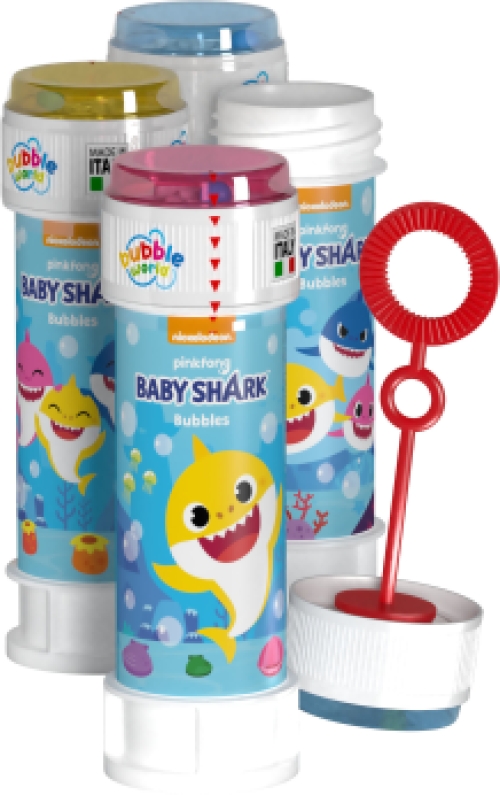 Souffleur de bulles de savon Baby Shark 36 x 60ml en carton display qualité superieure