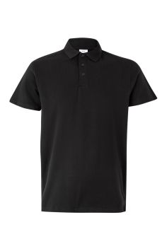 Polo Heren Premium Stretch Zwart 