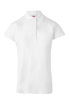 Polo Dames Premium Stretch Blanc