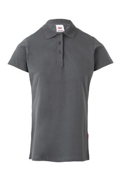 Polo Dames Premium Stretch Gris