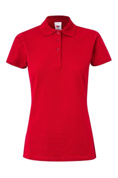 Polo Dames Premium Stretch Rouge