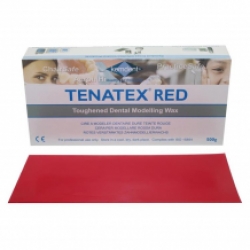 Tenatex Red Modelling Wax - 500g