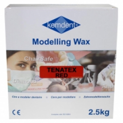 Tenatex Red Modelling Wax - 2,5kg