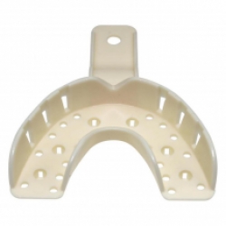 Miratray® porte-empreintes à usage unique perforé pour denté inférieur -I2 / M - 50 pcs