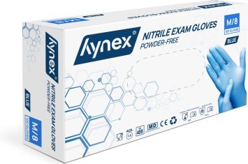 Hynex nitrile handschoenen Blauw medisch 10 x 100 stuks