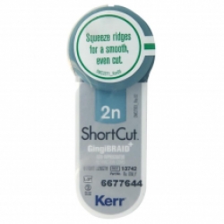 GingiBRAID+™ Shortcut Braided Retraction Cord niet-geïmpregneerd - nr.2n