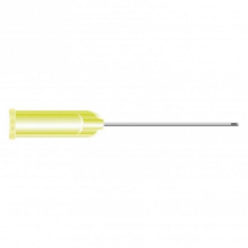 Miraject Endotec Luer 30G 0,3x25mm geel 25 st