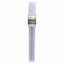 Terumo plastic hub 27G 0,4x35mm long jaune 10 + 2 gratuit