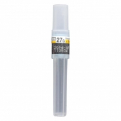 Terumo plastic hub 27G 0,4x21mm court jaune 10 + 2 gratuit