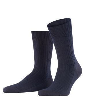 FALKE Bristol Pure Heren Sokken Navy