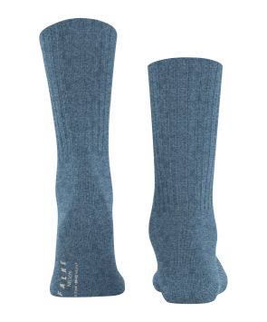 FALKE Nelson Heren Bootsokken Denim