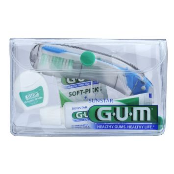 Gum kit de voyage par 6 pcs