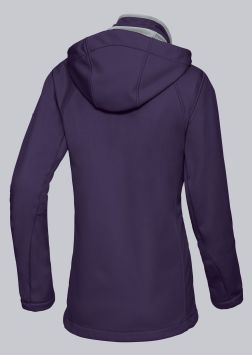 BP Softshell jack voor dames Aubergine