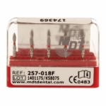 MDT Diamant FG 257-018F (Komet 368F) rood