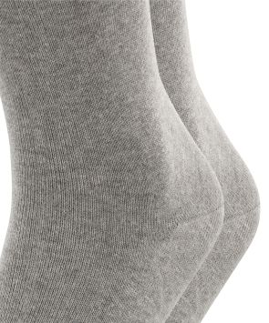 Esprit Basic Uni 2-Pack Heren Sokken Grijs