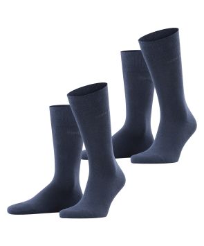 Esprit Basic Uni 2-Pack Heren Sokken Marine