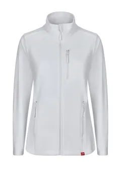 Polarfleece jasje dames polyester wit