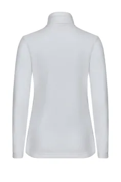 Polarfleece jasje dames polyester wit 