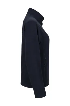 Veste polaire pour dames en polyester bleu marine