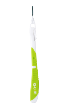 Gum brosses Bi-Direction 0,7 mm , vert - 6 brosses par blister