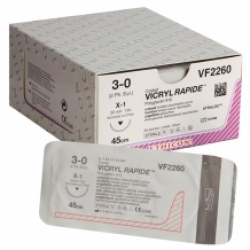 Vicryl® Rapide (polyglactine 910) hechtdraad 3-0 snijdend 22mm - X-1