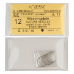 Acufirm® hechtnaalden 1/2c rond niet steriel - G 312/15 - 12 st