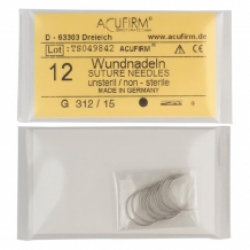 Aiguilles rondes de suture 312G-15 - 12 pcs