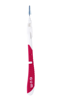 Gum Bi-Direction ragers 1,2 mm, roze - 6 ragers per blister