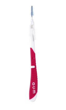 Gum brosses Bi-Direction 1,2 mm, rose - 6 brosses par blister