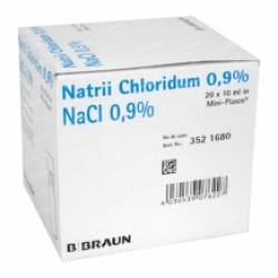 Braun natriumchloride (NaCl) 0,9% Mini Plasco 20x10 ml