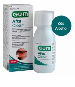 GUM® AftaClear® Mondwater 120 ml 6 st