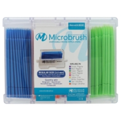 Microbrush® Plus dispenser kit (2,0mm) Assorted 4x100 pcs