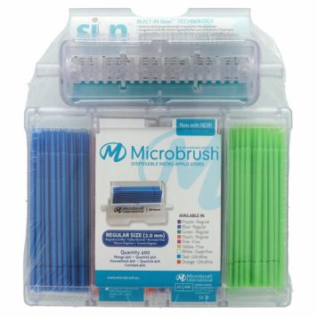 Microbrush® Plus dispenser kit (2,0mm) Assorted 4x100 pcs