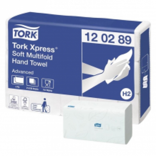 Tork Xpress Multifold 2 épaisseurs 21x34cm Soft