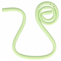 Hygoformic® Bio U speekselzuigers - natural green 100 st