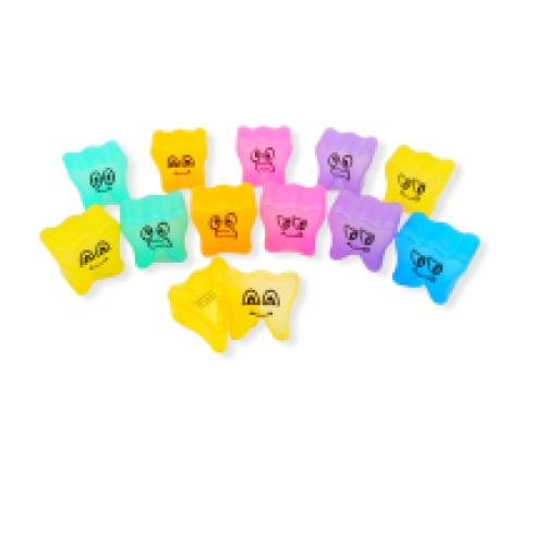 Boites à Dent Smile 4x4 cm 50 pcs