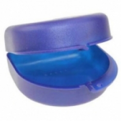 Orthobakjes donkerblauw groot model 10 st.