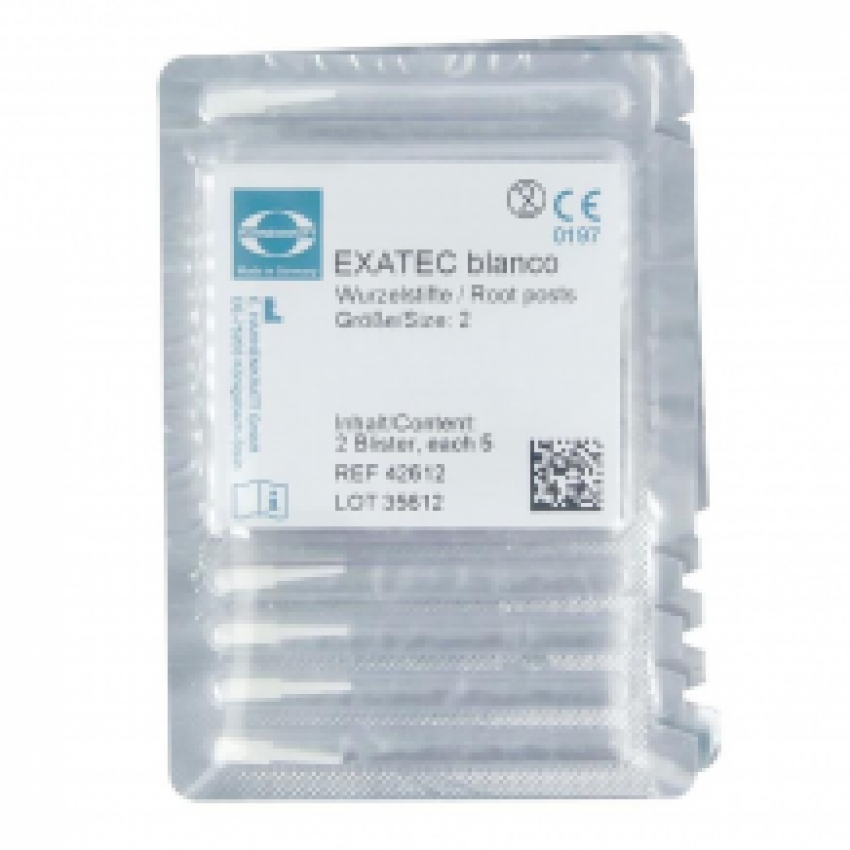 Exatec blanco Wortelstift geel 10 st