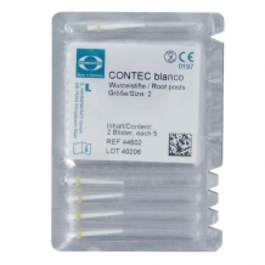 Contec blanco Wortelstift Gr. 2 - 10 pcs