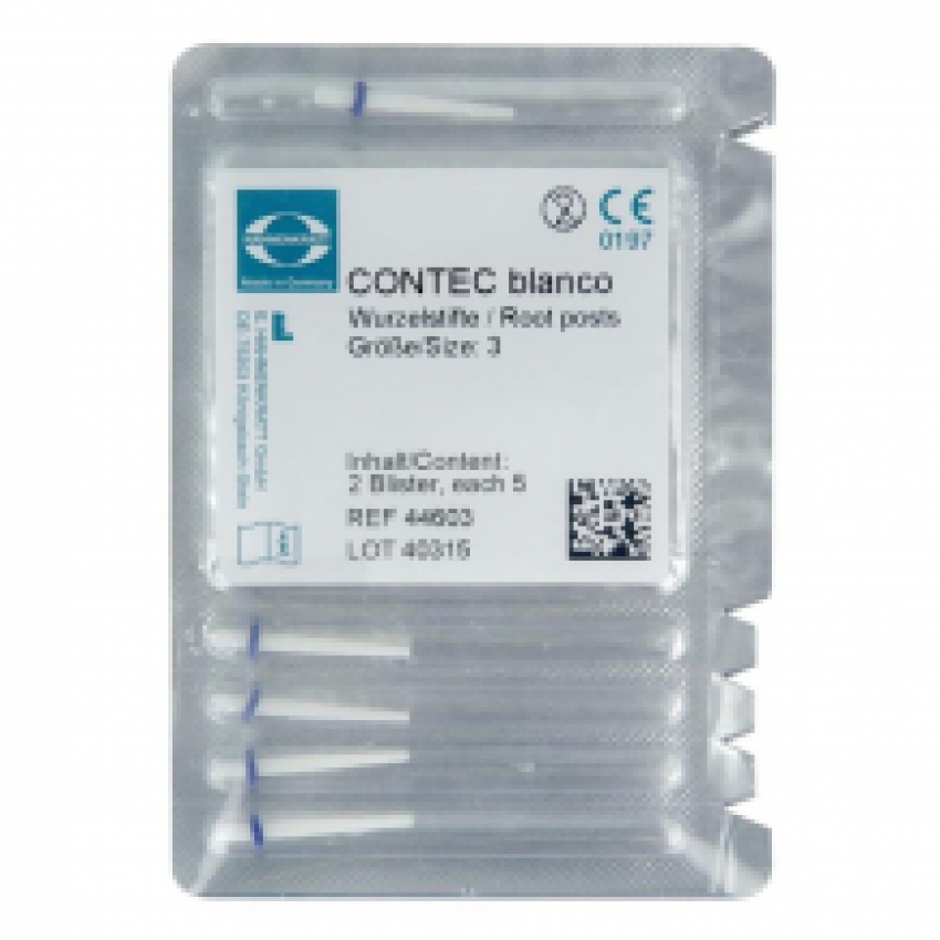 Contec blanco Wortelstift Gr. 3 - 5 st