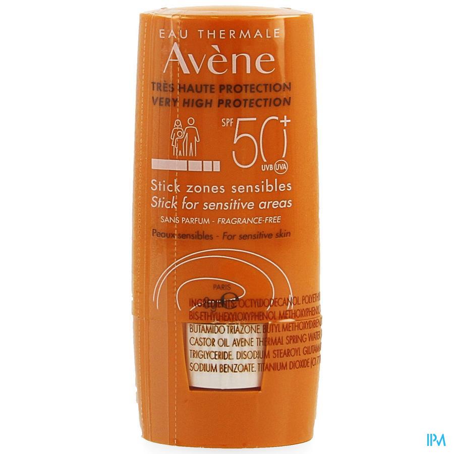 Avène Soleil spf 50+ Stick zones sensibles (8ml)