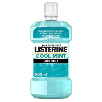 Bain de bouche Listerine 500ml/menthe fraîche