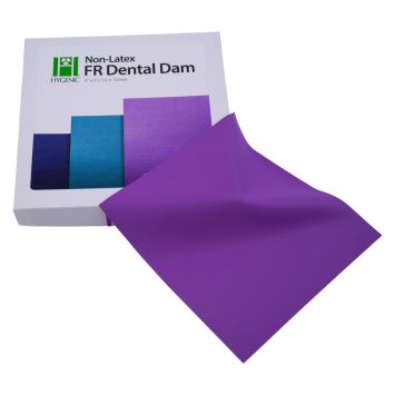 HYGENIC digues non latex medium 150mm x 150mm violet 30 pcs