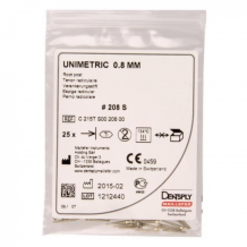 Unimetric refill 215T-208S 25 pcs