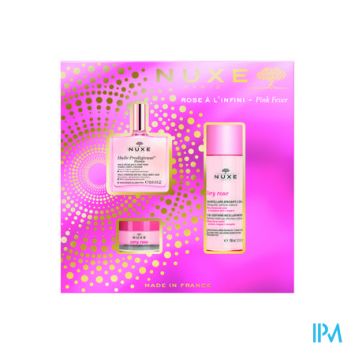 Coffret rose Nuxe avec huile Florale 50ml